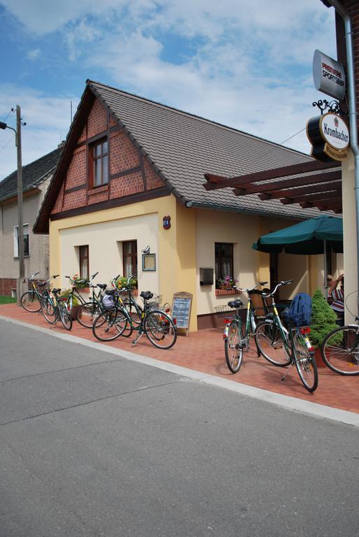 Gasthof Zum Slawen Vetschau Eksteriør billede