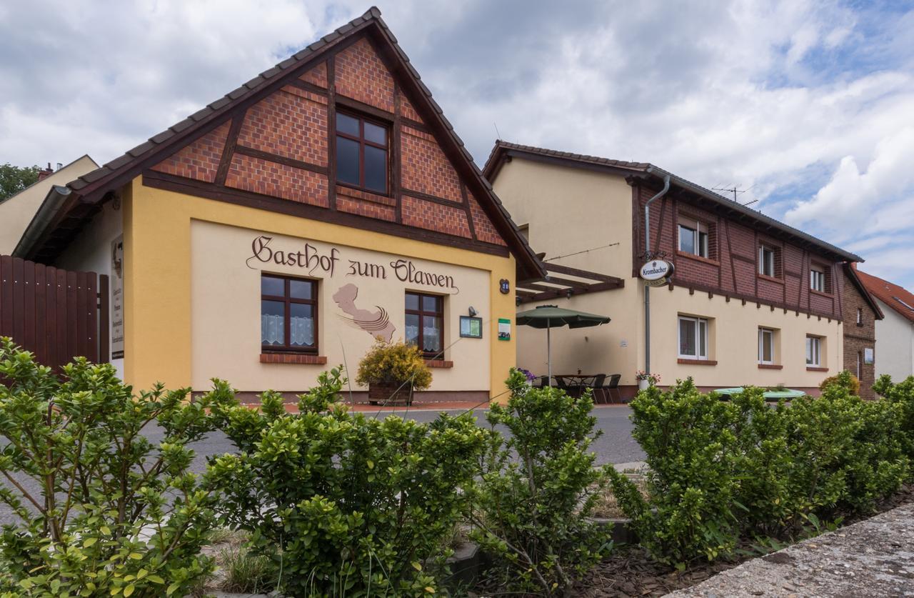 Gasthof Zum Slawen Vetschau Eksteriør billede